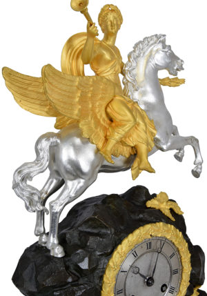Pendule "La Renommée montée sur Pégase" Pon's 1823 – Bild 5
