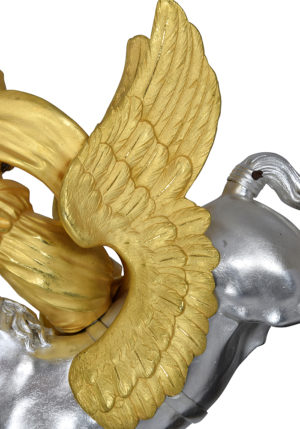 Pendule "La Renommée montée sur Pégase" Pon's 1823 – Bild 4