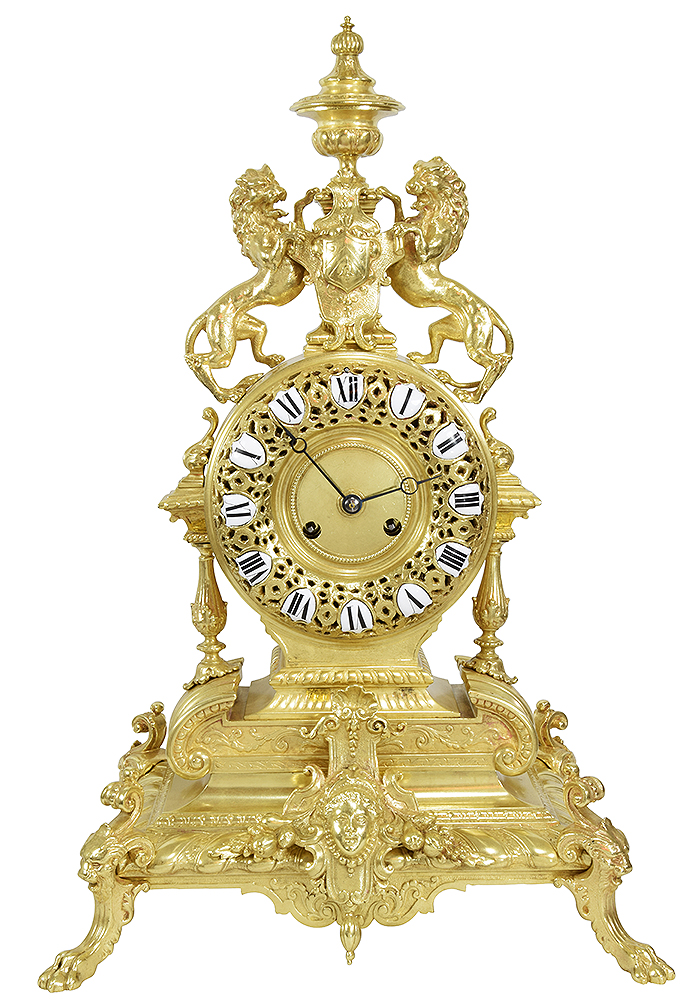 Clock Renaissance style BARTHELEMY 1855