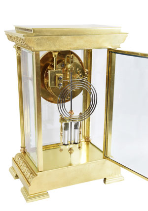 Pendule cage vitrée XIXème - Image 6