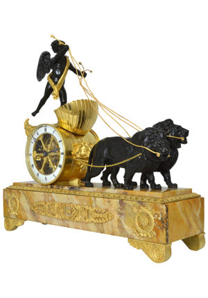 Pendule au char d'époque second empire XIXème - Image 3