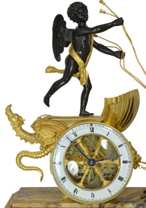 Pendule au char d'époque second empire XIXème - Image 10