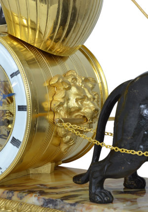 Pendule au char d'époque second empire XIXème - Image 7