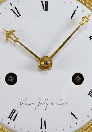 Pendule cariatide "Retour d'Egypte" Empire GASTON JOLLY – Image 6