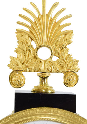 Pendule cariatide "Retour d'Egypte" Empire GASTON JOLLY – Image 3