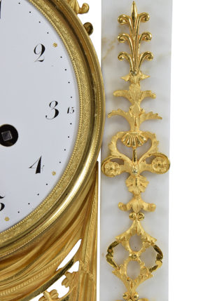 Pendule portique XVIIIème Directoire "COTEAU" – Bild 4