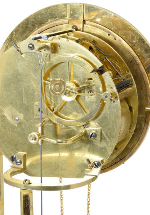 Rare pendule squelette "Puits à eau" période fin XVIIIème Directoire – Image 7