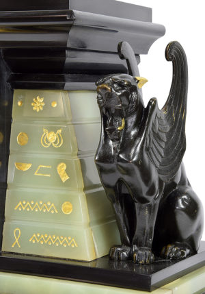 Pendule "Retour d'Egypte" Début XXème 1910 – Image 5