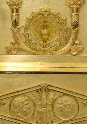 Pendule d'époque Empire "Boicervoise à Paris" – Image 8