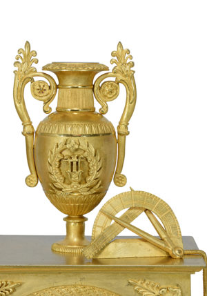 Pendule d'époque Empire "Uranie Astronomie" – Image 7