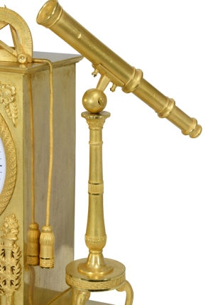 Pendule d'époque Empire "Uranie Astronomie" – Image 6