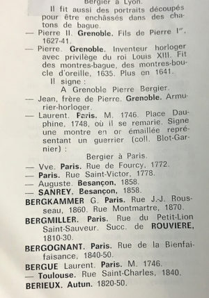 Pendule Squelette d'époque Empire "BERGMILLER PARIS" – Bild 8