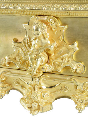 Grande Pendule Muse Erato "Germaine de Staël" XIXème – Image 5