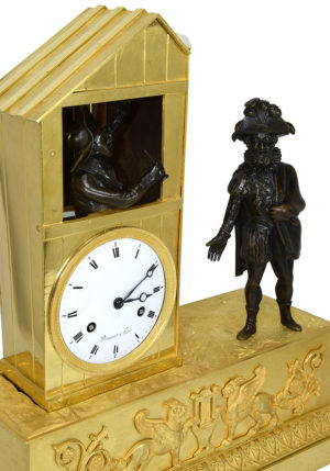 Pendule Empire "L’assassinat de Henri IV par Ravaillac" - Image 3