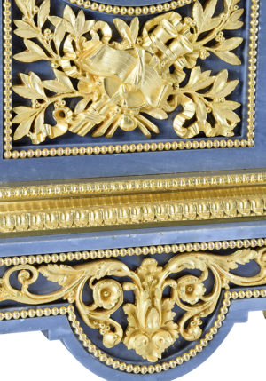 Grande Pendule 50cm en bronze doré d'époque Napoléon III - Image 6