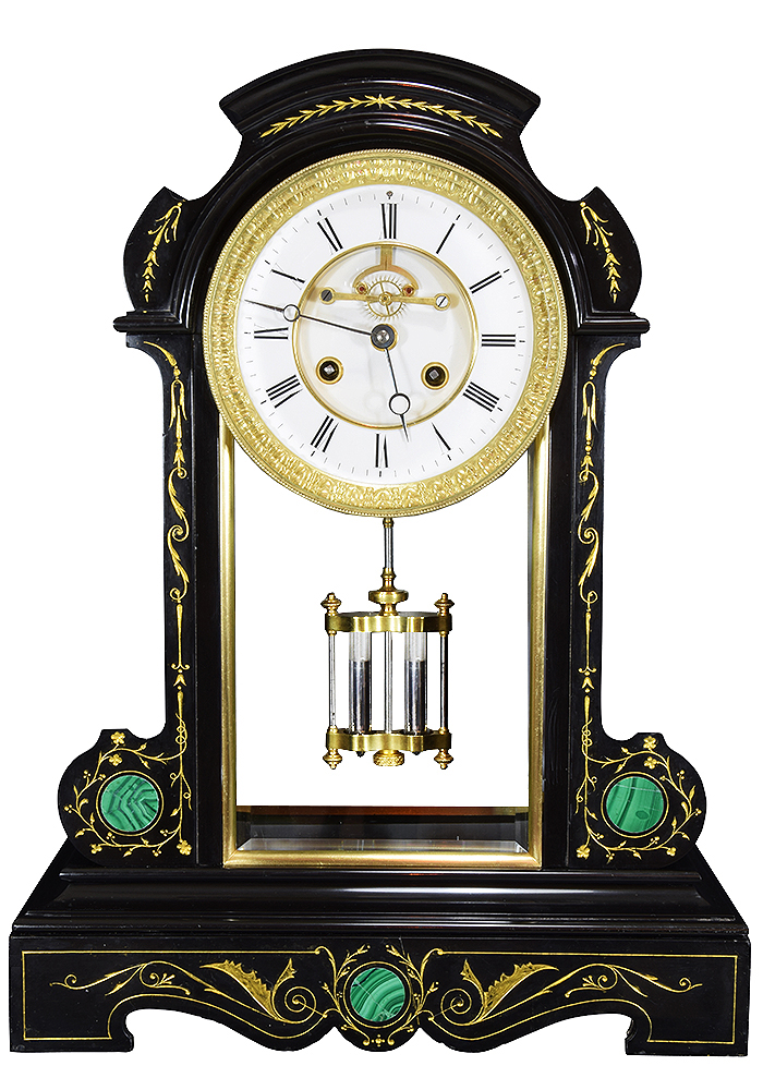 pendule-notaire-brocot-marbre-1