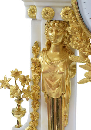 Pendule portique XVIIIème Epoque Louis XVI – Image 7
