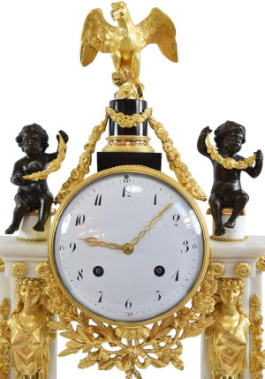 Pendule portique XVIIIème Epoque Louis XVI – Image 5