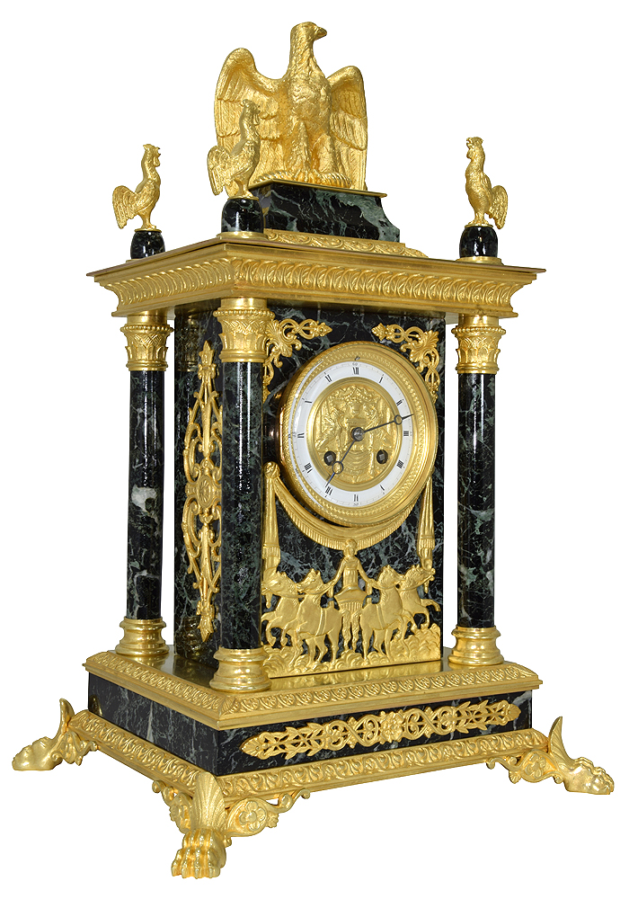 Pendule "Retour d'Egypte" de style Empire