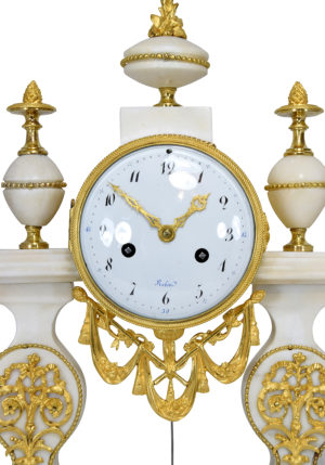 Pendule portique époque Empire "Robin" – Image 6