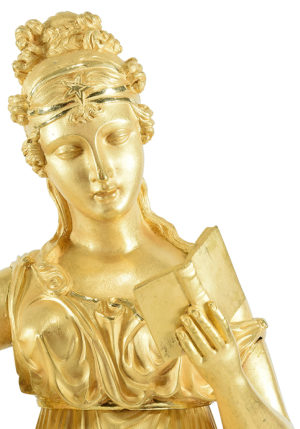 Pendule d'époque Empire URANIE ASTRONOMIE – Image 9