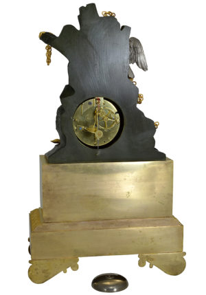 Pendule en bronze "Prométhée et l'Aigle du Caucase" – Bild 7