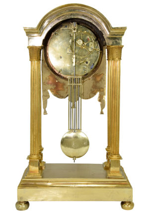 Pendule portique epoque Empire signé "Jeannin" – Image 8