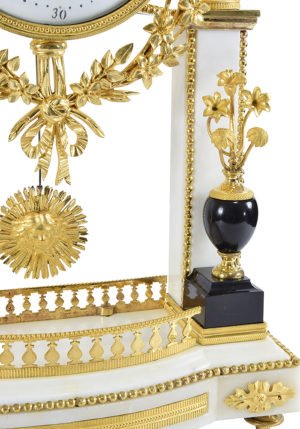 Pendule portique XVIIIème époque Louis XVI – Image 5