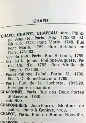 Pendule portique XVIIIème époque Louis XVI  "Philippe Chapo Paris" – Bild 6