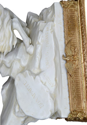 Sculpture en biscuit "Napoléon, passage des Alpes" – Image 6