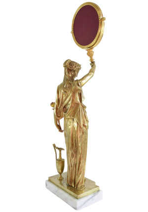 Grande Sculpture en bronze signé Uzel XIXème – Image 6