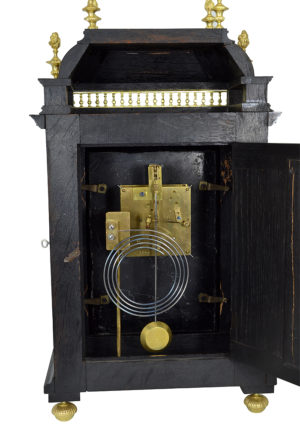 Cartel "Religieuse" en écaille de tortue et bronze doré XIXème – Image 11