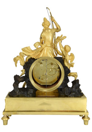 Pendule Diane chasseresse "Offrande" Epoque Empire – Bild 12