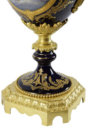 Vase en porcelaine de Sèvres V.TECCATTE - Image 5