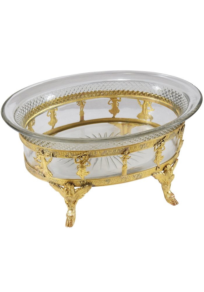 XL Jardinière de style Empire époque Napoléon III 30cm – Image 6