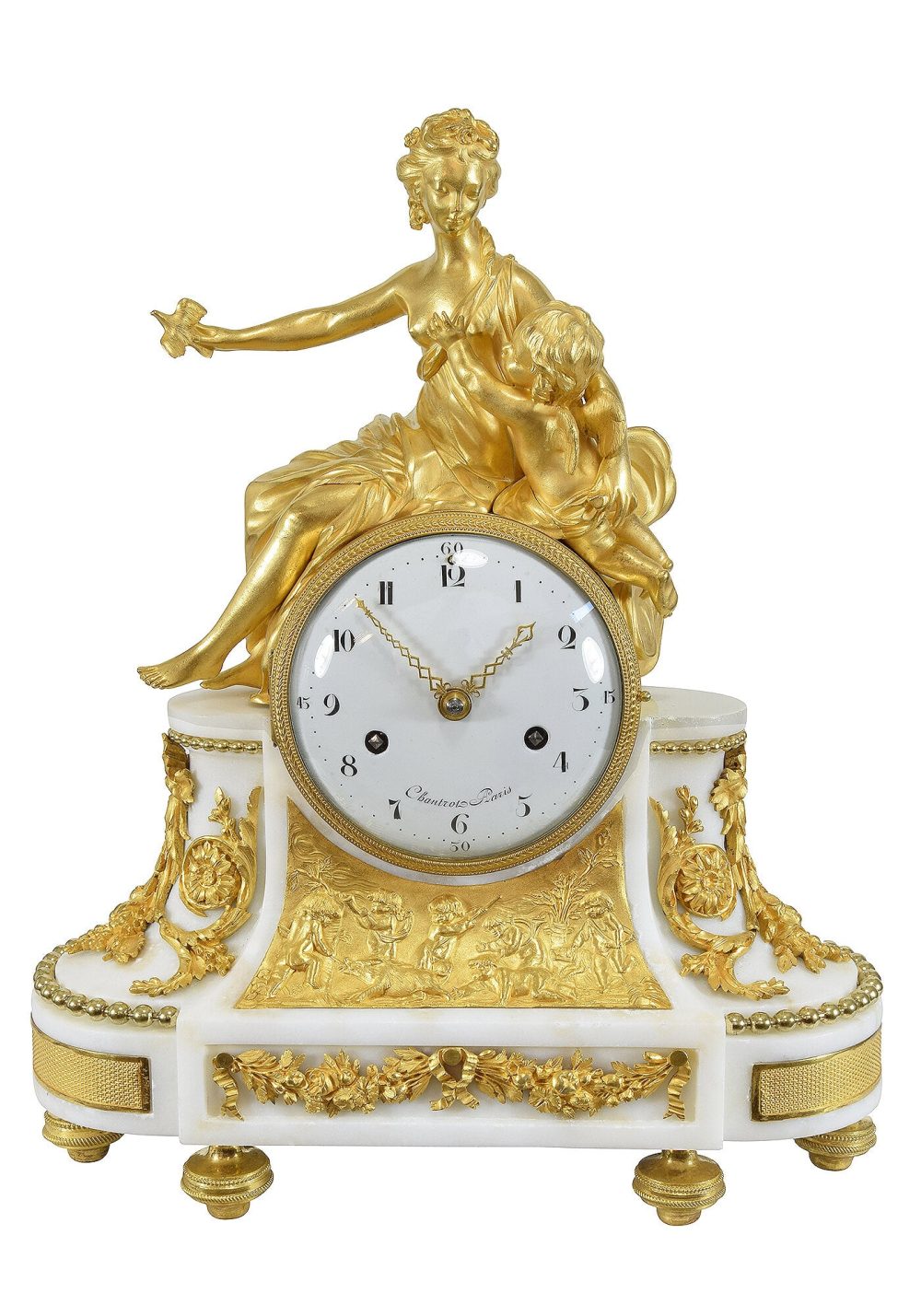 pendule CHANTROT Louis XVI (6)