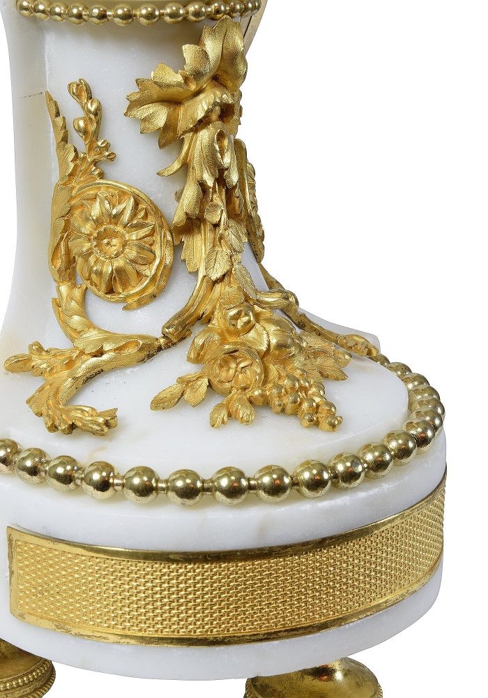 Pendule allégorie de la protection Epoque Louis XVI CHANTROT – Image 6