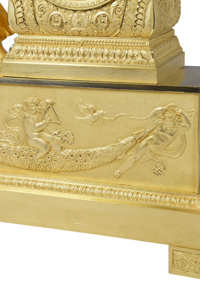 Pendule Empire Muse Polymnie ROSSEL – Image 6