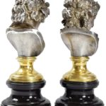 buste Bacchus et Ariane bronze (3)