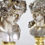 buste Bacchus et Ariane bronze (5)