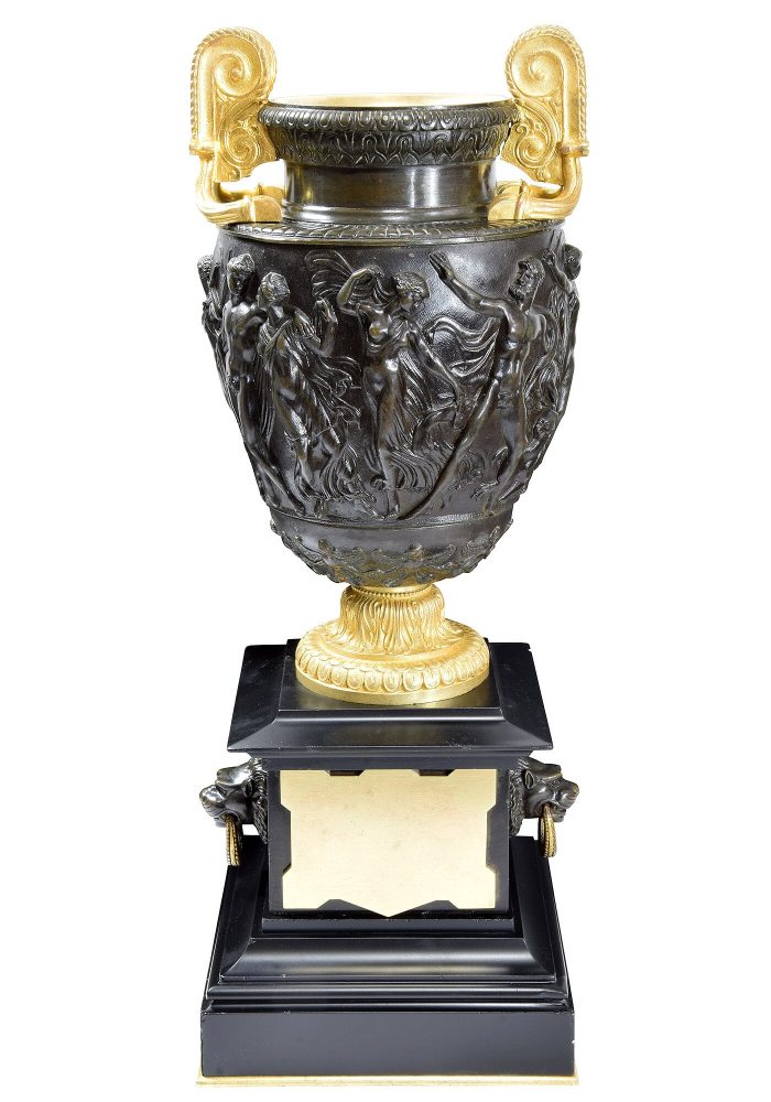 Grand vase Médicis style Empire XIXème