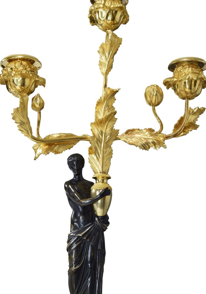 Paire de candélabres d'époque Consulat (1799-1804) – Image 7