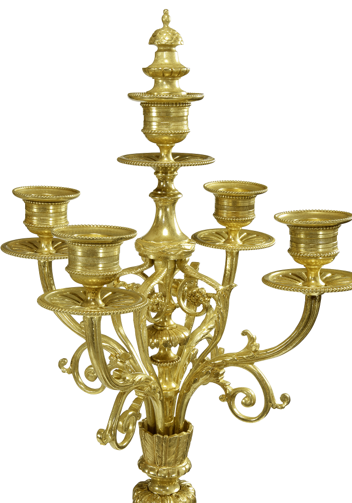 Paire de chandeliers d'époque Napoléon III – Image 4