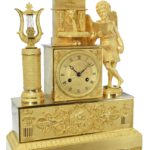 Uhren Cherub lesen Bronze Feuervergoldung mercury (5)