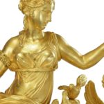 Uhren mythologisch Venus und ihr Sohn Amor (6)