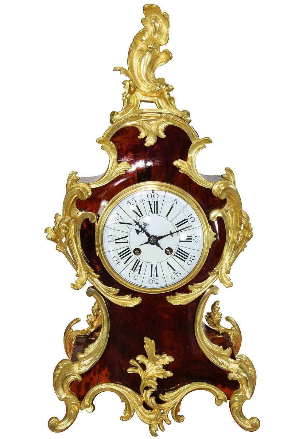 Cartel in tortoiseshell and gilt bronze (4)