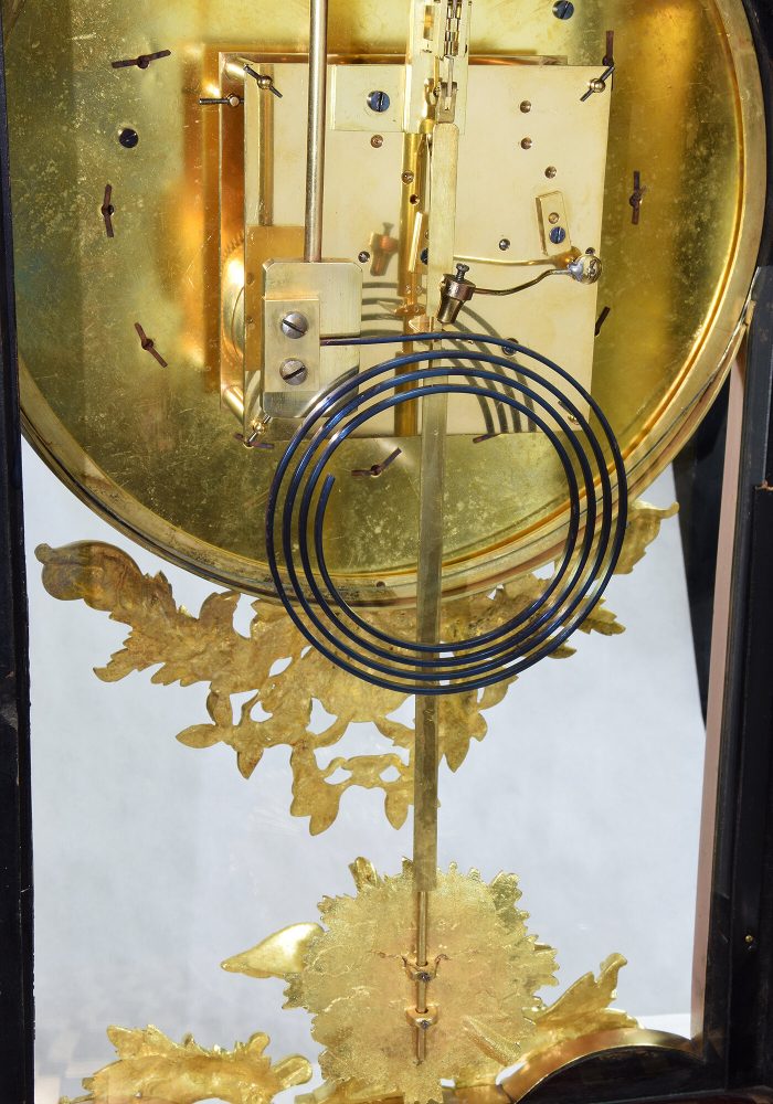 Cartel style Louis XIV écaille de tortue marqueterie Boulle THURET - Image 10