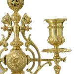chandelier regence bronze dore (2)
