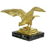 sculpture aigle bronze (1)