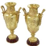vase leon boucher bronze (1)